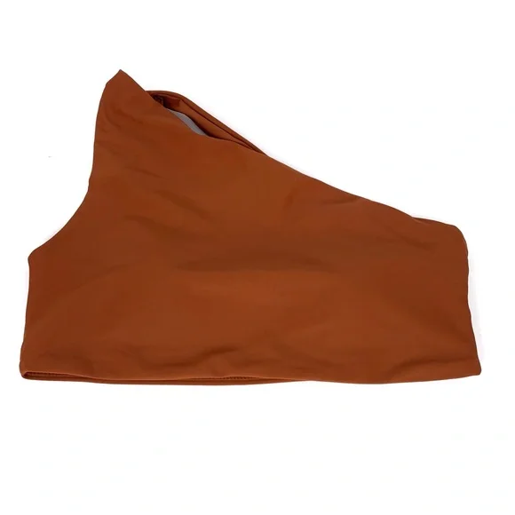 SUMMERSALT The Sidestroke Top & The Ruched High Leg High Rise Bottom Amber 4 - Picture 2 of 11